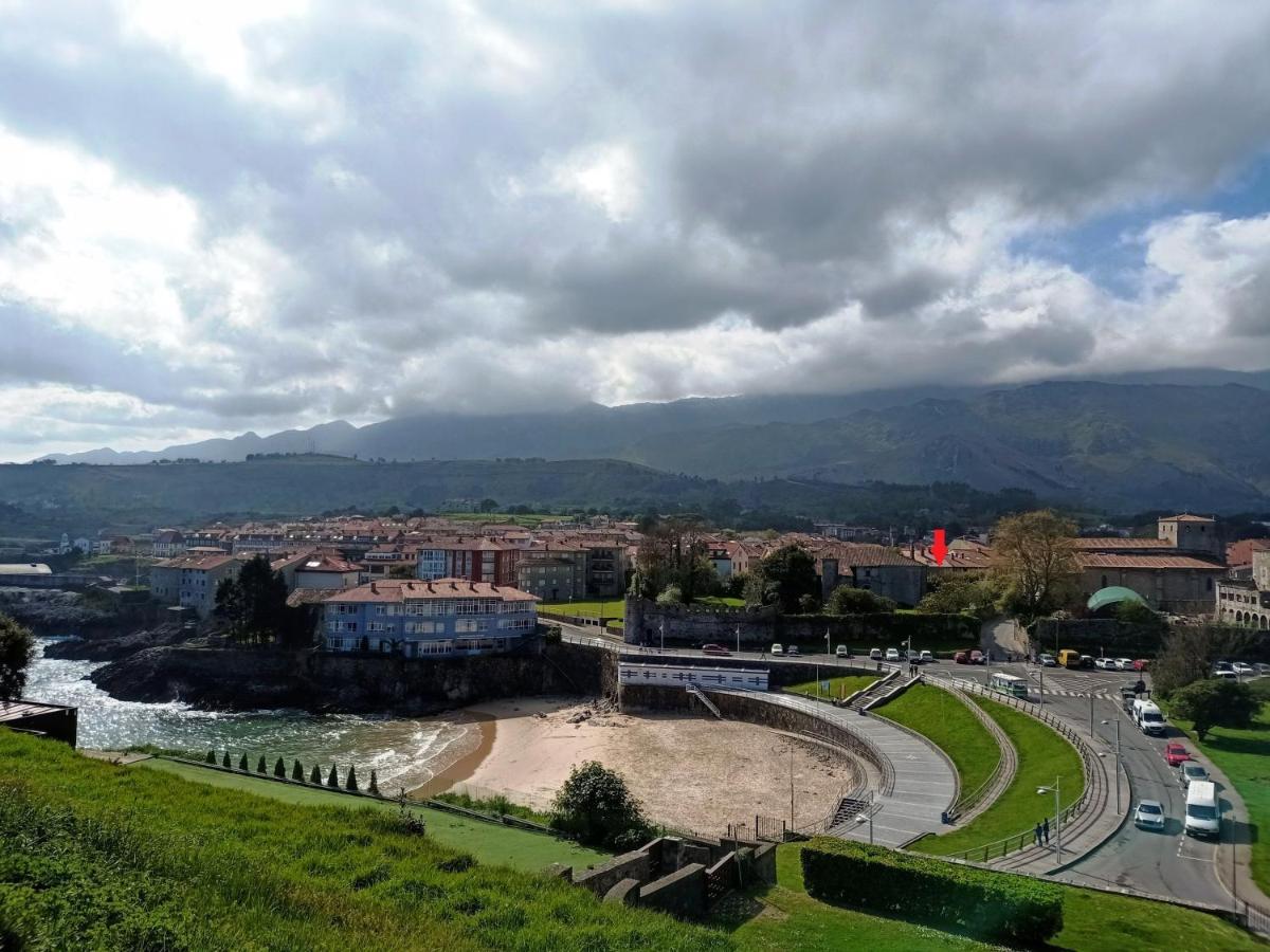 Babilonia, apartamento tranquilo y céntrico en Llanes Exterior foto